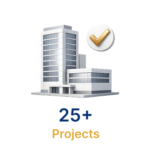 25+ projects