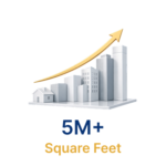5m+ sq ft
